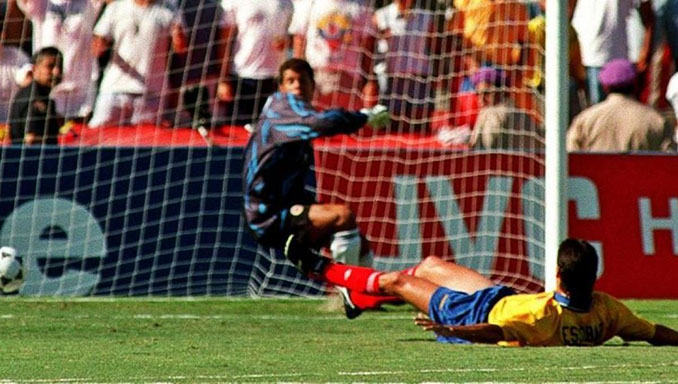 El autogol de Andrés Escobar en el Mundial de 1994 - Odio Eterno Al Fútbol ModernoEl autogol de Andrés Escobar en el Mundial de 1994 - Odio Eterno Al Fútbol Moderno