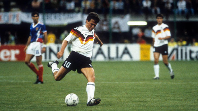 El gol de Matthäus a Yugoslavia fue uno de los mejores en la carrera del futbolista germano - Odio Eterno Al Fútbol Moderno