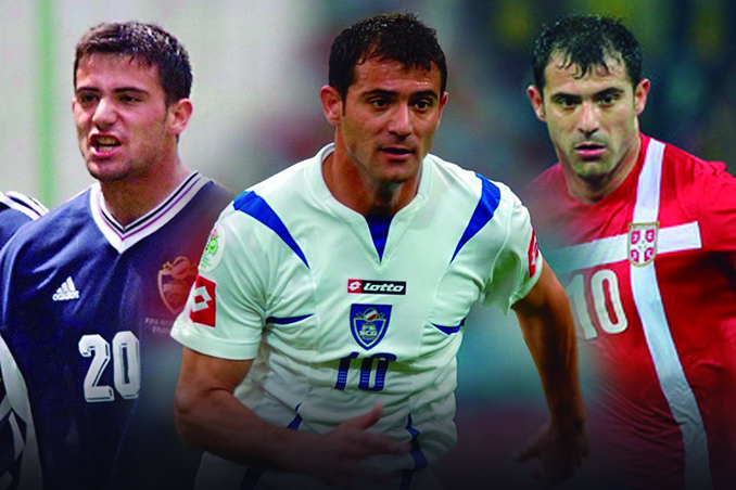 Dejan Stankovic con sus tres selecciones - Odio Eterno Al Fútbol Moderno