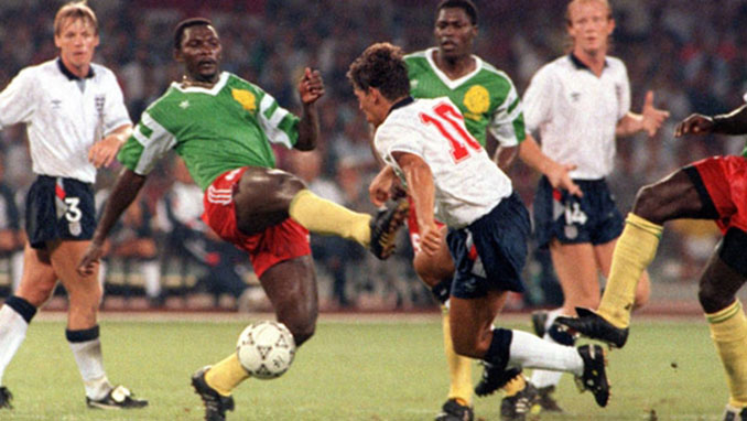 Camerún fue la primera selección africana en alcanzar los cuartos de final en un Mundial - Odio Eterno Al Fútbol Moderno