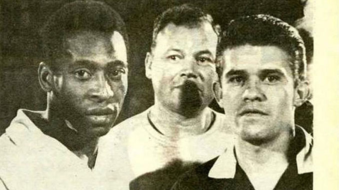 Pelé y el Chato Velázquez, el árbitro que le expulsó en 1968 - Odio Eterno Al Fútbol Moderno