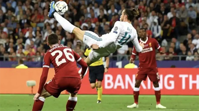 La espectacular chilena de Bale contra el Liverpool - Odio Eterno Al Fútbol Moderno