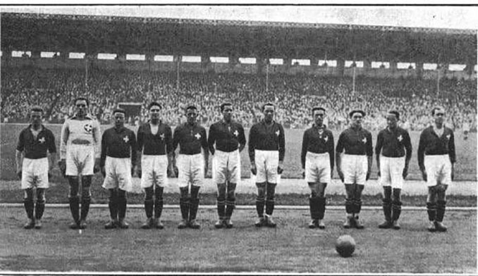 Selección de Suiza en 1924 - Odio Eterno Al Fútbol Moderno