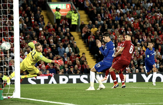 El gol de Hazard al Liverpool, uno de los mejores de su carrera - Odio Eterno Al Fútbol Moderno