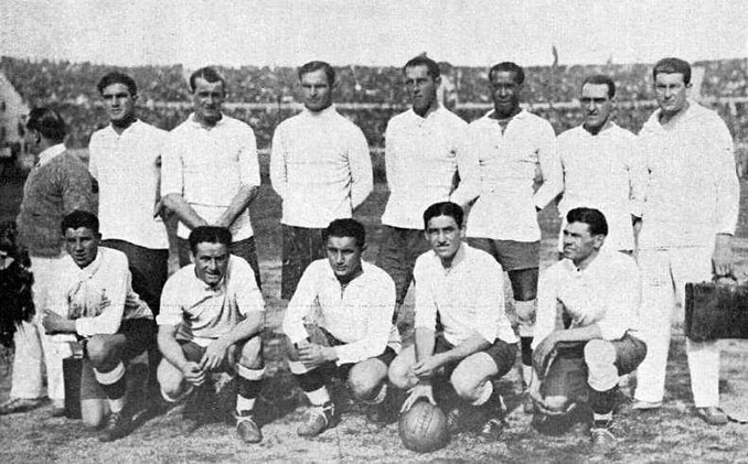 Selección de Uruguay en la Copa del Mundo de 1930 - Odio Eterno Al Fútbol Moderno 