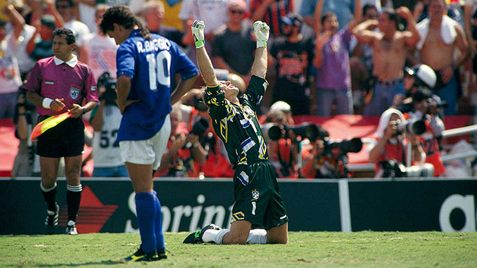 Baggio y Taffarel, las dos caras de una moneda en la final del Mundial de 1994 - Odio Eterno Al Fútbol Moderno