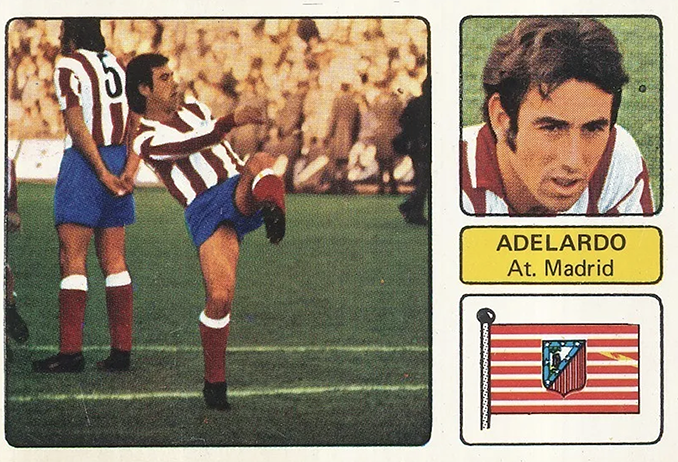 Cromo de Adelardo Rodríguez - Odio Eterno Al Fútbol Moderno