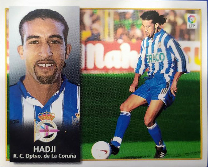 Cromo de Mustapha Hadji - Odio Eterno Al Fútbol Moderno