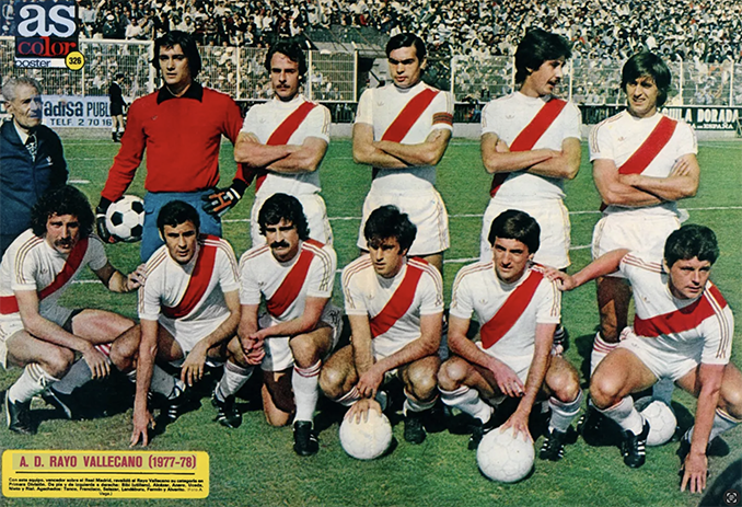Rayo “Matagigantes” en la temporada 1977-1978 - Odio Eterno Al Fútbol Moderno